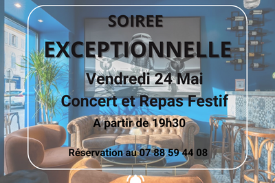 Concert et Repas Festif au Maverick & Co  Salon de Provence