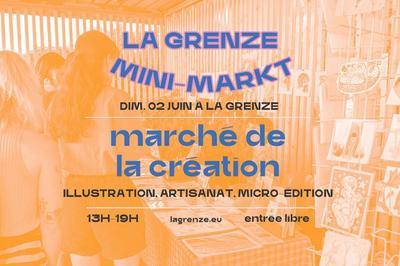 March de la cration et La Grenze Mini-Markt  Strasbourg