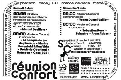 Festival Runion Confort - Ateliers canard 2024