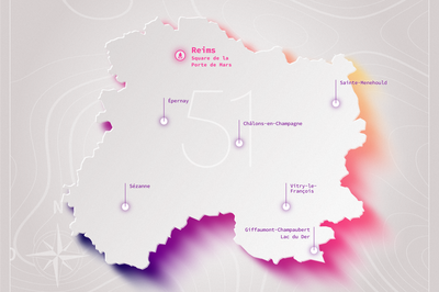 Parcours dans la Marne de la Flamme Olympique 2024