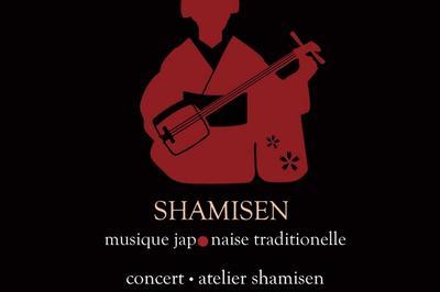 Shamisen, musique japonaise traditionnelle, histoire de geishas  Paris 1er