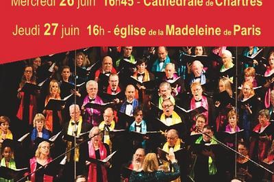 2 Concerts Exceptionnels du Choeur de Cabrillo, California USA  Chartres