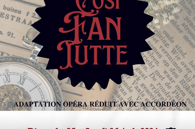 Cosi Fan Tutte Epernon, Festival Lyrique d'Epernon