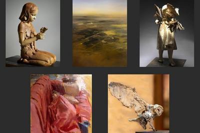 Exposition estivale autour de 10 artistes, peintres et sculpteurs contemporains  Gramat