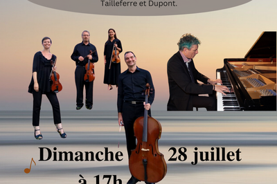 Quatuor  cordes et piano, l'alliance parfaite!  Entremont