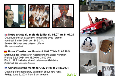 Exposition temporaire du mois de Juillet au Museum Dan Gerbo  Mulhouse