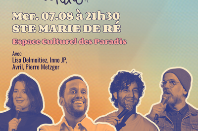 Carton Comedy Party, Stand-up  Sainte Marie de Re