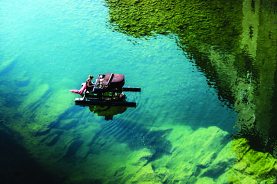 Le pianO du lac, Marinero, concert flottant  Nantua