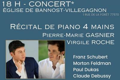 Festival Inventio : Rcital Piano 4 Mains  Bannost Villegagnon