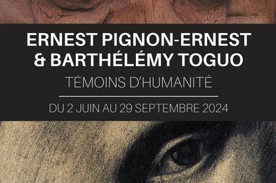 Ernest Pignon-Ernest et Barthlmy Toguo. Tmoins d'Humanit  Auberive