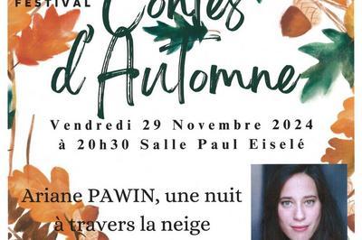 Festival  Contes d'automne  - Une nuit  travers la neige  Rantigny