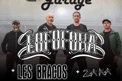 Rock Garage 28/09 - Concert Lofofora, Les Bracos et Zaka  Fretigney Velloreille