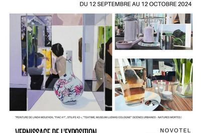 Vernissage de l'exposition Explore the genre : Still Life, de l'artiste peintre Linda Moufadil  Strasbourg