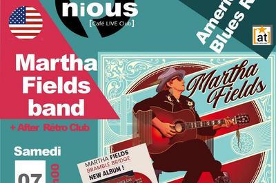 Martha Fields (us) Band Et After Rtro Club  Bordeaux