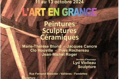 L'art en grange  Fondettes