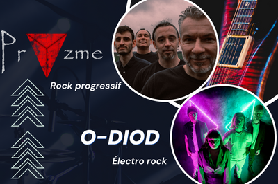 Concert Rock prog, ElectroPryzme et O-diod au Noktambul  Rennes