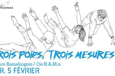 Trois poids, trois mesures, Compagnie R.A.M.a  Bordeaux