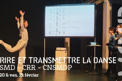 Ecrire et transmettre la danse  Bordeaux