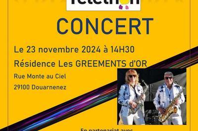 Ansaxony concert pour le tlthon  Douarnenez