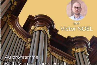 Concert d'orgue par Victor Noel  Raon l'Etape