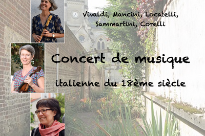 Concert de musique italienne du 18me sicle  Cleres