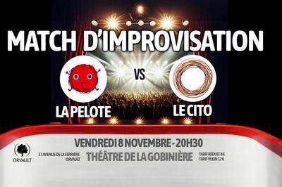 Match d'impro : La Pelote X Le Cito  Orvault