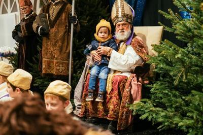 L'arrive de saint Nicolas  Ungersheim