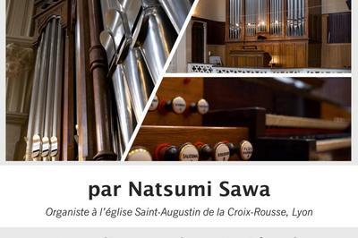 Rcital d'orgue par Natsumi Sawa  Lyon