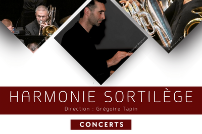 Concerts de l'Harmonie Sortilge, Automne 2024  Niort