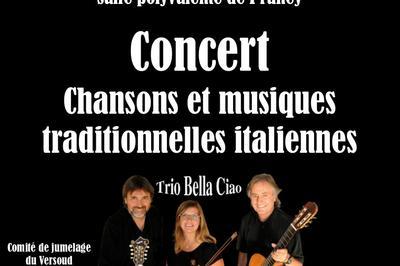 Concert chansons italiennes  Le Versoud