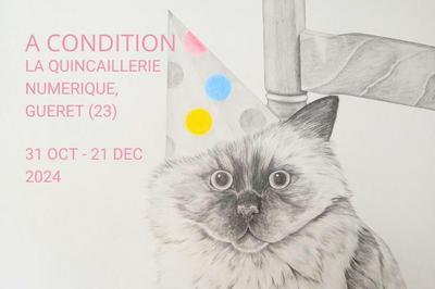 Alicia Pnicaud - Exposition - A condition  Gueret