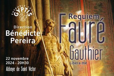 Concert hommage  Gabriel Faur Lux Aeterna par Ensemble Vocal Gyptis  Marseille