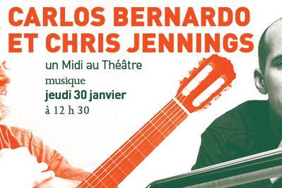 Midi au Thtre : Carlos Bernardo & Chris Jennings  Auxerre