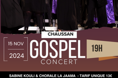 Sabine Kouli et la chorale la Jaama Gospel  Chaussan