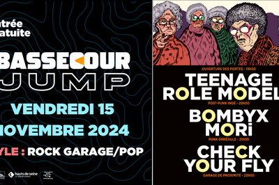 Bassecour Jump #73 : Teenage Role Models, Bombyx Mori et Check Your Fly  Nanterre