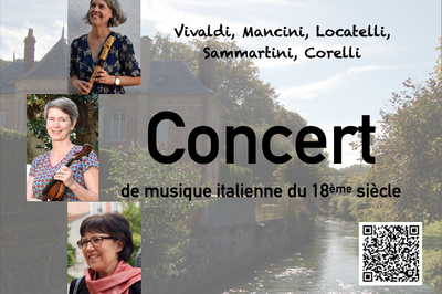 Concert de musique italienne du 18me sicle  Longueville sur Scie