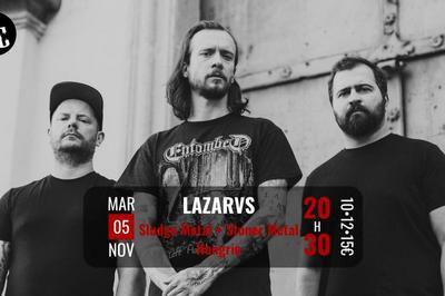 Lazarvs, Sludge Metal - Stoner Metal - Hongrie  Barberaz