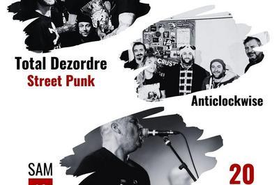 Total Dezordre, Anticlockwise et Hors Contrle Alone, Street Punk  Barberaz