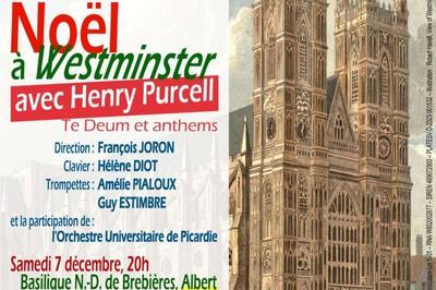 Concert Nol  Westminster avec Henry Purcell  Albert