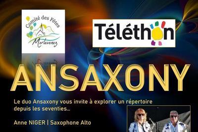 Concert Ansaxony pour le Tlthon  Merlevenez