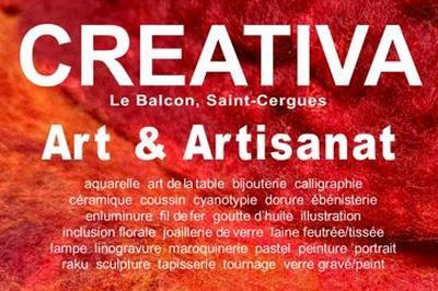 Creativa st-cergues, exposition d'art et artisanat  Saint Cergues