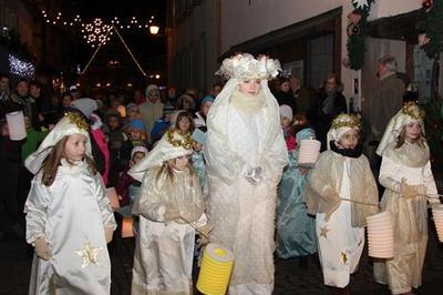 Procession des lumires  Eguisheim