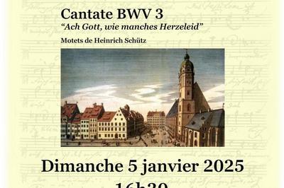 Concert du Nouvel An - Cantate BWV 3 de Johann Sebastian Bach  Nancy