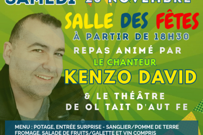 Soire Tlthon  Sanxay anime par Kenzo David