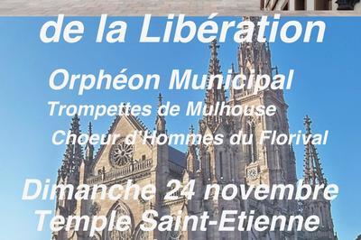 Concert historique, avec l'Orphon Municipal de Mulhouse