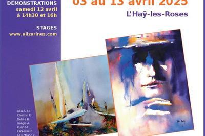 23e Salon d'aquarelle organis par Alizarines  L'Hay les Roses