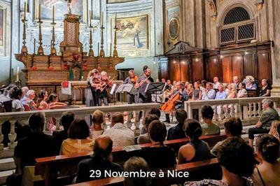 Concert  Nice : Vivaldi, Mendelssohn, Mozart, Monti, Devienne, Bach, Dutilleux