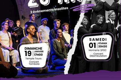 Concert Tombola - Anniversaire des 20 ans d'ElaNaveVa  Tours