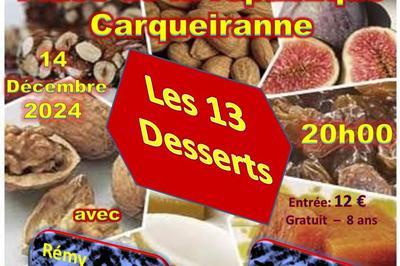 Soire  13 Desserts Traditionnels  Carqueiranne