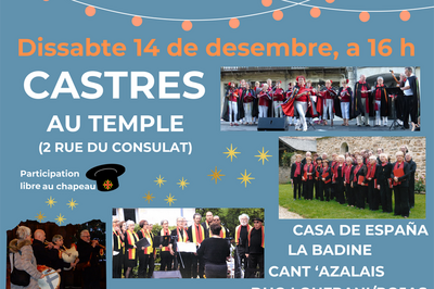 Nadalets, concert de chants de Nol  Castres